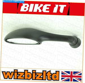 Mirror Gilera Runner 125 FX 1997-2002 [Bikeit Black] [�����̂�] MRG001L Gilera Runner 125 FX 1997-2002 [Bikeit Black] [Left Mirror Only] MRG001L�y���s�A���i�z