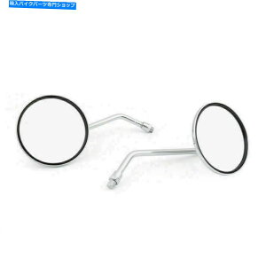 Mirror Suzuki GT 125/185/250/380/550 for for suzuki gt 125/185/250/380/750 Classic Rearview Round Mirrors 10MM For Suzuki GT 125/185/250/380/550/750 F1�y���s�A���i�z