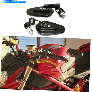 Mirror C^ADucati Monster 821 #A Black CNC Aluminum Bar End Rearview Side Mirrors For Italy Ducati Monster 821 #A