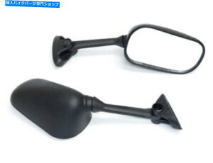 Mirror ̃I[goC̃~[͍E̗GSXR 600 / GSX-R600 Black Motorcycle Mirrors Left & Right For 2005 Suzuki GSXR 600 / GSX-R600