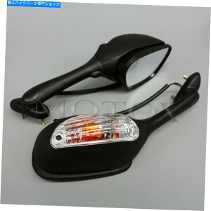 Mirror Suzuki GSXR600 / 750 GSXR SV 650 1000]MCgAr[~[ Fit For Suzuki GSXR600/750 GSXR SV 650 1000 Turn Signal light Rear view Mirrors
