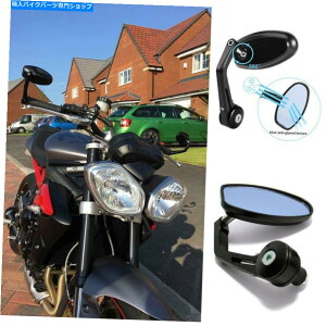 Mirror ubNI[goC7/8 "nho[YGh}nFZ07 FZ07 FZ09 MT09 Black Motorcycle 7/8" Handlebars End Rearview Mirrors for Yamaha FZ07 FZ09 MT09