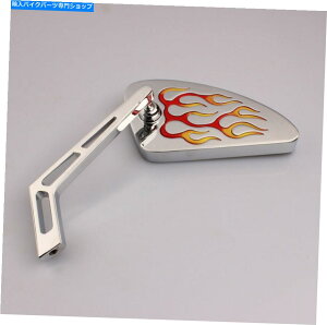 Mirror ~[`bp[ՓIȉM10Xbh Mirror chopper left universal flames M10 thread