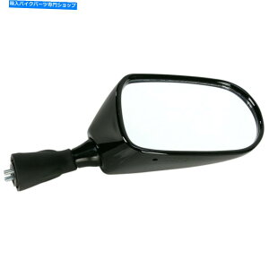 Mirror �G�~�S�u���b�N���C�g�~���[20-55201�X�Y�LSV 650 S EU 1999-2002 Emgo Black Right Mirror 20-55201 Suzuki SV 650 S EU 1999-2002�y���s�A���i�z