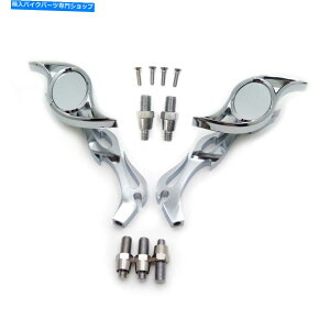 Mirror ���}�n�N���[�U�[���C�����X�^�[���[�h�X�^�[V-STAR�N���[���m�b�A�C�����j���O Mirrors For Yamaha Cruiser Royal Star Road Star V-Star Chrome Wisdom Eye Running�y���s�A���i�z