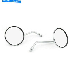 Mirror Suzuki GT 125/185/250/380/550/750 B51 TC�p�N���V�b�N�o�b�N�r���[���E���h�~���[10mm Classic Rearview Round Mirrors 10MM For Suzuki GT 125/185/250/380/550/750 B51 TC�y���s�A���i�z
