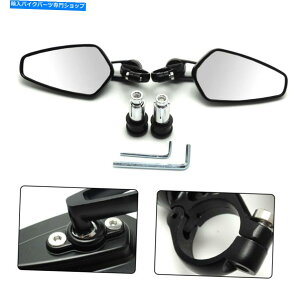Mirror }nFZ-09 FZ-07 FZ-07 FZ-07 FZ-07 FZ-07 FZ-07̃nho[Gh~[7/8 " 2x Motorcycle Black 7/8" Handle Bar End Mirrors For Yamaha FZ-09 FZ-07 FZ6N Grom