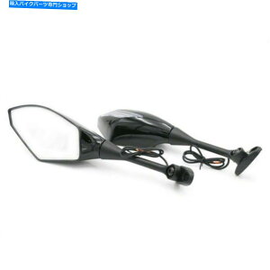 Mirror I[goC̔wʐ}TCh~[LED CBR250R 500R 1000RR 600R̂߂̃^[M Motorcycle Rear View Side Mirrors LED Turn Signals For CBR250R 500R 1000RR 600R
