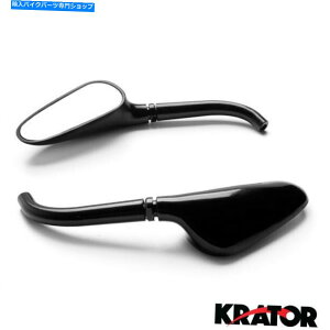 Mirror StNu~[+XYLuo[hpA_v^[S40 S50 S83 Black Golf Club Mirrors +Free Adapters For Suzuki Boulevard S40 S50 S83