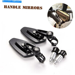 Mirror GSXS1000GSXR750 / 600 / GSX1300̂߂7/8 "nho[GhTC[TCh~[ 7/8" Handle Bar End Rearview Side Mirrors For Suzuki GSXS1000GSXR750/600/GSX1300