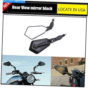 Mirror }nybr 125 150z 250 / WR 125x 250R̂߂̃I[goC̃obNr[TCh~[ubN Motorcycle Rearview Side Mirrors Black For Yamaha YBR 125 150Z 250 /WR 125X 250R