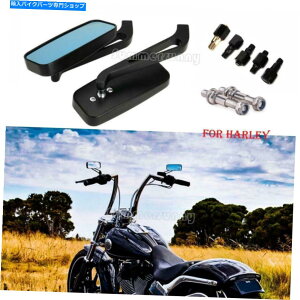 Mirror I[goCn[C`bp[X|[cX^[N[U[̂߂̒`̃obNr[TCh~[ Rectangle Rearview Side Mirrors For Motorcycle Harley Chopper Sportster Cruiser