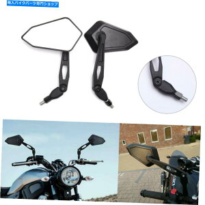 Mirror }nybr 125 150z 250 WR 125x 250R̂߂̍I[goC̃obNTCh~[ Black Motorcycle Rearview Side Mirrors For Yamaha YBR 125 150Z 250 WR 125X 250R