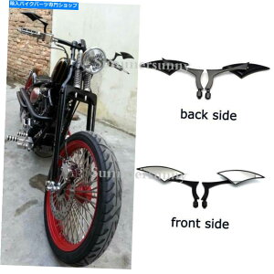 Mirror z_GROM MSX125pubNCNCA~I[goCAr[TChu[h~[ Black CNC Aluminum Motorcycle Rearview Side Blade Mirrors For Honda GROM MSX125