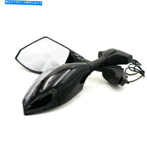 Mirror 2{jo[TI[goCLED^[MCWP[^[TCu}EgTCh~[ 2x Universal Motorcycle LED Turn Signals Indicator Rearview Mount Side Mirrors