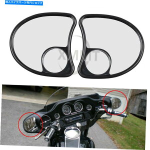 Mirror Harley Flhx Flhtk 96-13p2{XvbgrWCi[tFAO}EgAr[~[ 2X Split Vision Inner Fairing Mount Rearview Mirror For Harley FLHX FLHTK 96-13