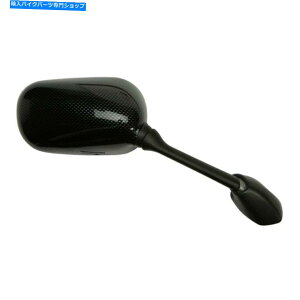 Mirror ���}�nYZF R6S 2006-2009 EMGO 20-80553�E���J�[�{���t�@�C�o�[�~���[ For Yamaha YZF R6S 2006-2009 EMGO 20-80553 Right Side Carbon Fiber Mirror�y���s�A���i�z