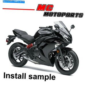 Mirror 1yAEmarkAt^[}[PbgAr[~[ER6F 09-11 09 10 11 1 Pair eMark Aftermarket Rear View Mirrors For Kawasaki ER6F 09-11 09 10 11