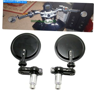 Mirror Xg[gI[goC3 "Eh7/8" / 1 "22mm / 25mm܂肽ݎnho[Gh~[ Street Motorcycles 3" Round 7/8"/1" 22mm/25mm Foldable Handle Bar End Mirrors US