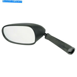 Mirror EMGO�u���b�N���C�g�~���[20-69732�X�Y�LGSF 600 S Bandit EU 2000-2003 Emgo Black Left Mirror 20-69732 Suzuki GSF 600 S Bandit EU 2000-2003�y���s�A���i�z