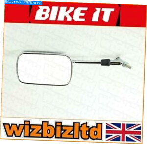 Mirror ���AN400 Burgman 1999-2002 [�o�C�L�[�g�V���o�[] [�����̂�] MRS008L Suzuki AN400 Burgman 1999-2002 [Bikeit Silver] [Left Mirror Only] MRS008L�y���s�A���i�z