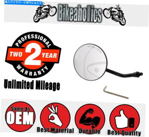 Mirror JMP~[ubNjo[T+EM8X1.25RE. JMP Mirror Black Universal Left+Right M8X1.25Re