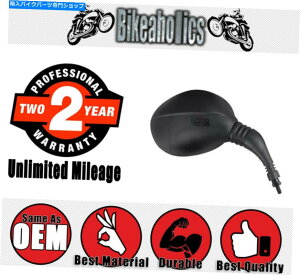 Mirror }nXN[^[̂߂JMP~[ubN JMP Mirror Black Right for Yamaha Scooters