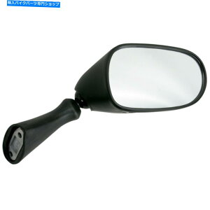 Mirror �G�~�S�u���b�N���C�g�~���[20-78231�X�Y�LGSX 750 F EU 1998-2006 Emgo Black Right Mirror 20-78231 Suzuki GSX 750 F EU 1998-2006�y���s�A���i�z