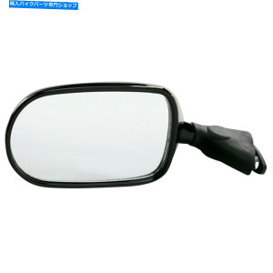 Mirror �G�~�S�u���b�N���C�g�~���[20-55202�X�Y�LSV 650 S US 2001-2002 Emgo Black Left Mirror 20-55202 Suzuki SV 650 S US 2001-2002�y���s�A���i�z