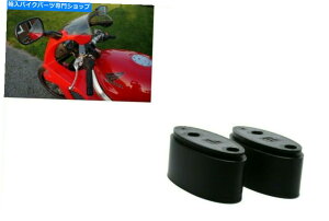 Mirror ~[GNXe_CU[gA_v^A_v^}EgzhVFR 800 VFR800 RC46 Mirror Extenders Riser Extension Adapter Adaptor Mounts Hond VFR 800 VFR800 RC46