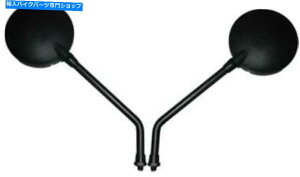 Mirror 1981NJTLZ 250 GVÔ߂̋E̎ Mirrors Left & Right Hand for 1981 Kawasaki Z 250 G Single