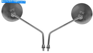 Mirror 1976�N���}�nFS1 DX�i�f�B�X�N�j�̂��߂̃~���[ Mirrors Left & Right Hand for 1976 Yamaha FS1 DX (Disc)�y���s�A���i�z