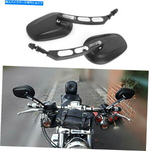 Mirror �z���_�V���h�E�X�s���b�g750 1100 VTX1300 VTX1800�u���b�N�I�[�g�o�C�~���[10mm For Honda Shadow Spirit 750 1100 VTX1300 VTX1800 Black Motorcycle Mirrors 10MM