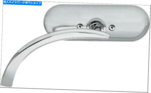 Mirror Arlen Ness Micro Chrome Mini OvalTCh~[n[[܂͊egbN Arlen Ness Micro Chrome Mini Oval Left Side Mirror Harley or Metric EACH