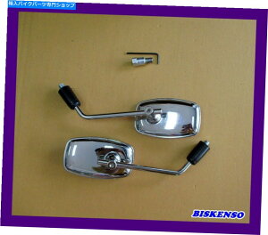 Mirror z_X[p[JuC110 C125N[~[Zbg10mmB bi5327 Honda Super Cub C110 C125 Chrome Mirror Set 10mm. #BI5327#