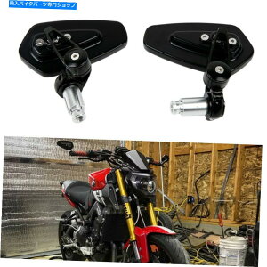Mirror JX^I[goC7/8 "}nFZ / MT-09pnho[GhTCh~[07 07 FZ8 / 6N Custom Motorcycle 7/8" Handle Bar End Side Mirrors For Yamaha FZ/MT-09 07 FZ8/6N
