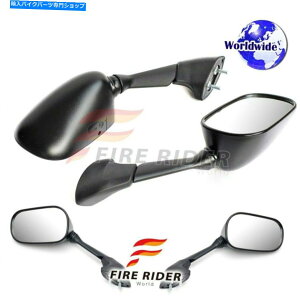 Mirror }nYZF R6 2006 2007̂߂̍At^[}[PbgTCh~[1yA 1 Pair of Black Aftermarket Side Mirrors For Yamaha YZF R6 YZF-R6 2006 2007