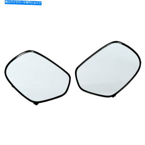Mirror ETChA~[2009̂߂̃NAKXtBbgHonda Golling Gl1800 01-17 Left Right Side Rear Mirrors Clear Glass Fit For 2009 Honda GOLDING GL1800 01-17