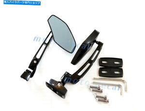 Mirror GSX-R GSXR1000 2001-2019�p�o�b�N�~���[ Rearview Mirrors For GSX-R GSXR1000 2001-2019 Convex Adjust/Adapter Black�y���s�A���i�z
