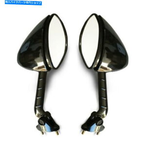 Mirror ubNAr[~[EZX-14R ZX14 ZZR1400 2006-2012 06 Black Rear View Mirrors Fit For Kawasaki Ninja ZX-14R ZX14 ZZR1400 2006-2012 06