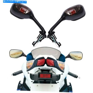 Mirror GSXR600 750 GSXR1000 2006-2015p2̃I[goC̃obNM~[ 2Pc Motorcycle Rearview Signal Mirrors For Suzuki GSXR600 750 GSXR1000 2006-2015