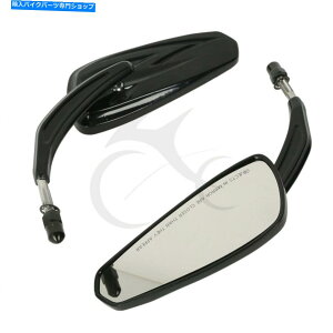 Mirror �n�[���[�X�|�[�c�X�^�[�\�t�g���[�h�L���O�O���C�hXL1200�A�C�����̂��߂̃��A�r���[�~���[ Rear View Mirrors Fit For Harley Sportster Softail Road King Glide XL1200 Iron�y���s�A���i�z