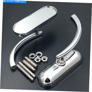 Mirror قƂǂׂ̂Ẵn[[f̂߂̃~jI[o}CN~[\tg_Cic[OXL .... Mini Oval Micro Mirror For most all Harley models Softail Dyna Touring XL ....