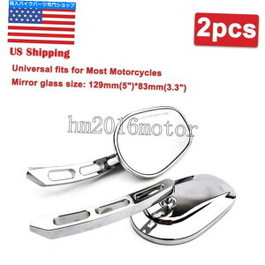 Mirror Suzuki Boulevard C50 C90 C109R M109R M50 M90 S40 S50 UŜ߂2s[XN[~[ 2pcs Chrome Mirrors For Suzuki Boulevard C50 C90 C109R M109R M50 M90 S40 S50 US