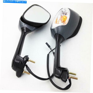 Mirror 2005-2011 2010GSXR1000 K9̂߂̐MCgAr[TCh~[ Turn Signal light Rear view Side Mirror For 2005-2011 2010 Suzuki GSXR1000 K9