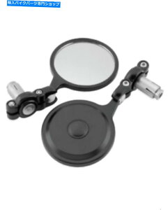 Mirror VBikemaster̐܂肽݃o[Gh~[7/8C`XbhɃtBbg܂706 NEW BikeMaster Folding Bar End Mirrors Fits 7/8" Threads ONLY 706