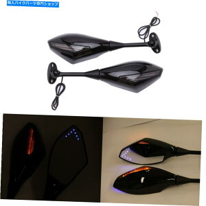 Mirror 2006N2006N2007z_CBR1000RRI[goCu[LED^[VOi~[ For 2005 2006 2007 Honda CBR1000RR Motorcycle Blue Arrow LED Turn Signal Mirrors
