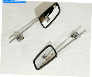 Mirror ���C�����G���t�B�[���h�N���V�b�N350 500 CC�N���[���T�C�h���A�r���[�~���[�Z�b�g22mm�o�[�N�����v ROYAL ENFIELD CLASSIC 350 500 cc CHROME SIDE REAR VIEW MIRROR SET 22MM BAR CLAMP�y���s�A���i�z