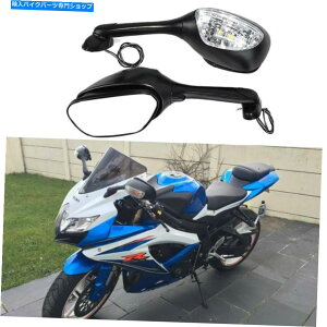 Mirror 2006-2015 Suzuki GSXR 600 750 1000 GSX-RMLED~[ For 2006-2015 Suzuki GSXR 600 750 1000 GSX-R Integrated Turn Signals LED Mirrors