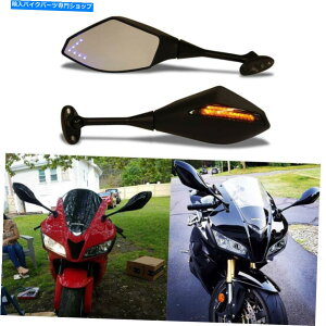Mirror z_CBR 125R 2011 CBR 250R CBR 300R 500R 2013-2016pLED^[VOi~[ LED Turn Signal Mirrors For Honda CBR 125R 2011 CBR 250R CBR 300R 500R 2013-2016